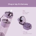 Bouteille d'eau Pinnacle Piccolo 750 ml Violet