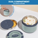 Lunch Box Isotherme Pinnacle 600 ml Vert