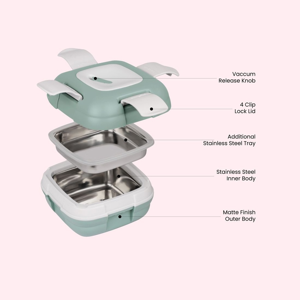 Lunch Box Isotherme Pinnacle 500 ml Vert
