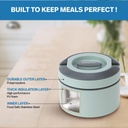 Lunch Box Isotherme Pinnacle 400 ml Vert