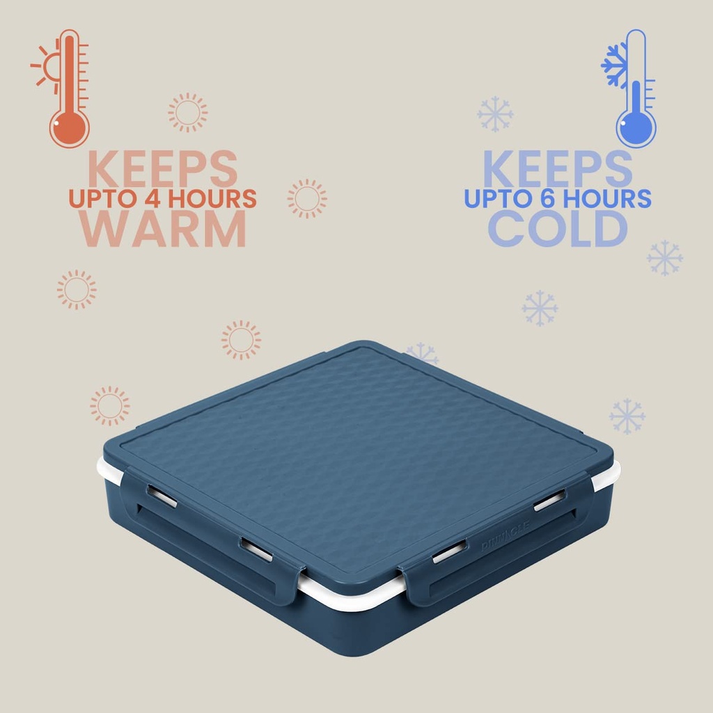 Lunch Box Isotherme Pinnacle 900 ML Bleu