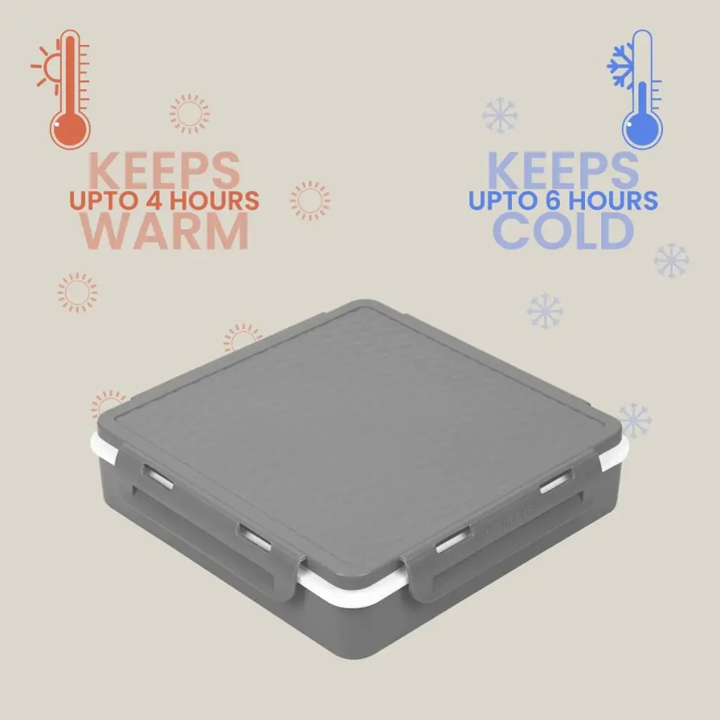 Lunch Box Isotherme Pinnacle 900 ML Gris