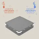 Lunch Box Isotherme Pinnacle 900 ML Gris