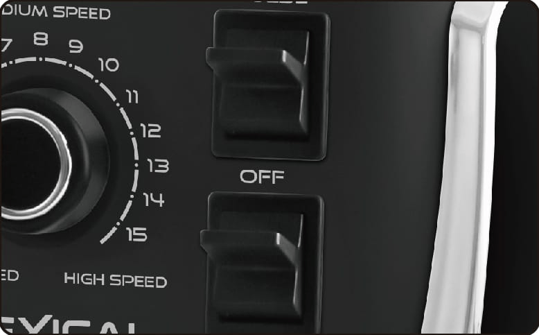 Blender Professionnel  Lexical 1500 W 2L Noir