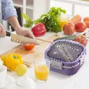 Lunch Box Isotherme carré 1200 ml Violet