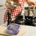 Lunch Box Isotherme carré 1200 ml Violet