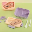 Lunch Box Isotherme Rectangulaire1000 ml Violet