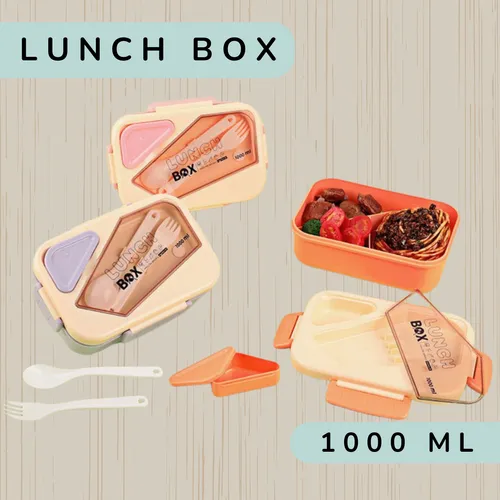 Lunch Box Isotherme Rectangulaire1000 ml Violet