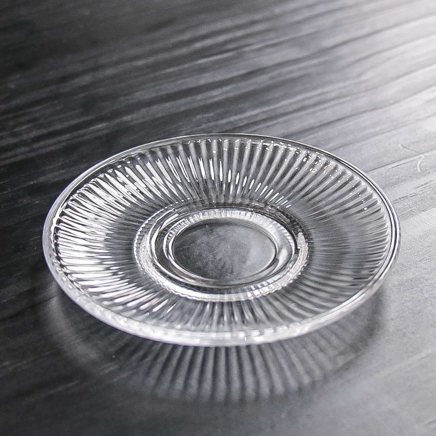 Coffret De 6 Verres à Café AZUR GLASS  8,5 cl Avec Sous Tasses