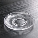 Coffret De 6 Verres à Café AZUR GLASS  8,5 cl Avec Sous Tasses