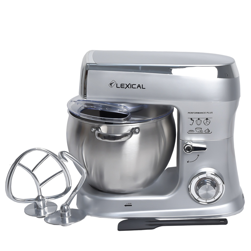 Robot Pétrin Lexical 1500W 8,5L Argent