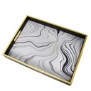 Lot de 2 Plateaux de Service En Bois  M2