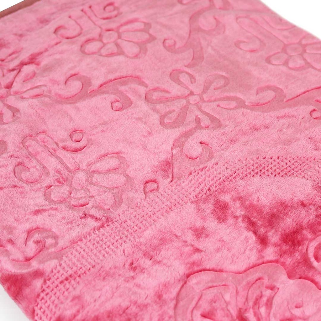 Couverture 1 Places 160/220 Dolce Vita - 3kg-M12 Rose Foncé