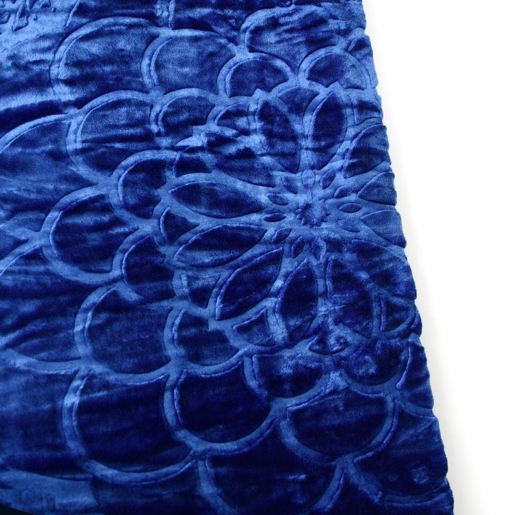 Couverture 1 Places 160/220 Dolce Vita - 3kg-M10 Bleu