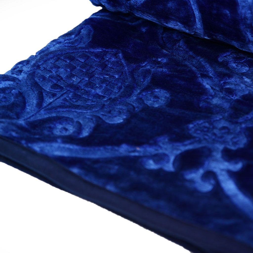 Couverture 1 Places 160/220 Dolce Vita - 3kg-M10 Bleu