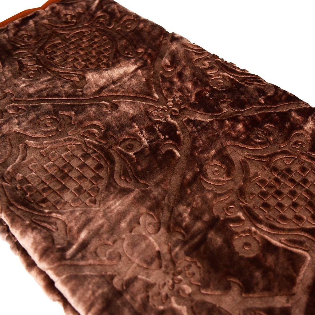 Couverture 1 Place 160/220 Dolce Vita - 3kg-M7 Marron