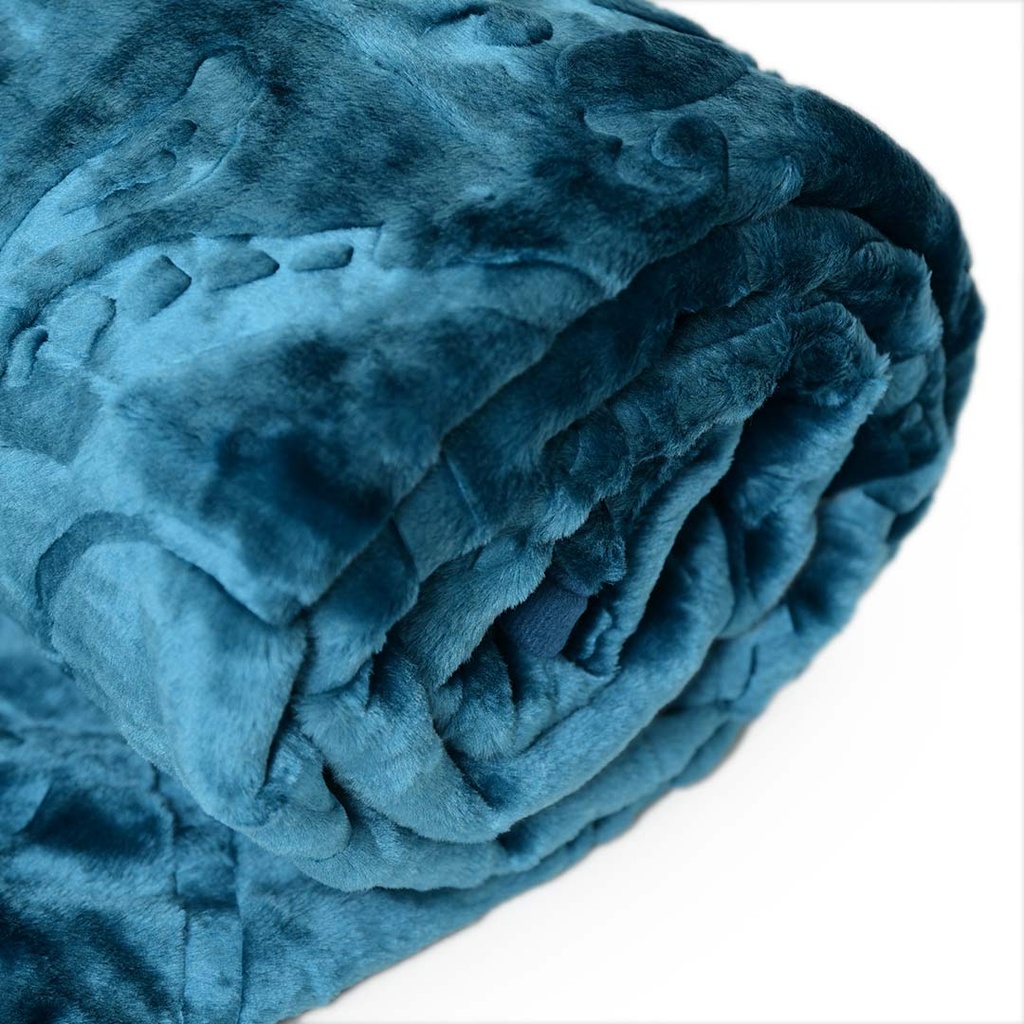 Couverture 1 Places 160/220 Dolce Vita - 3kg-M6 Turquoise