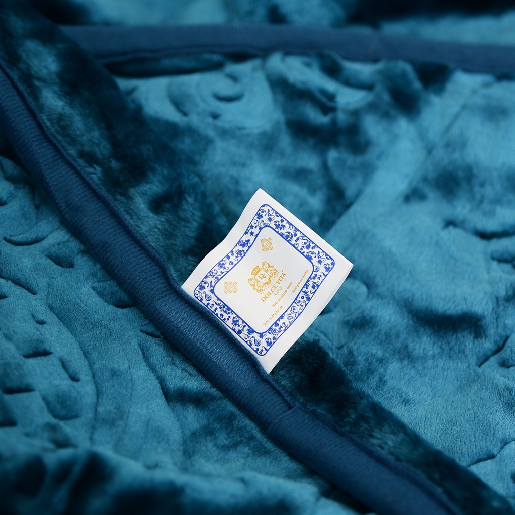 Couverture 1 Places 160/220 Dolce Vita - 3kg-M6 Turquoise