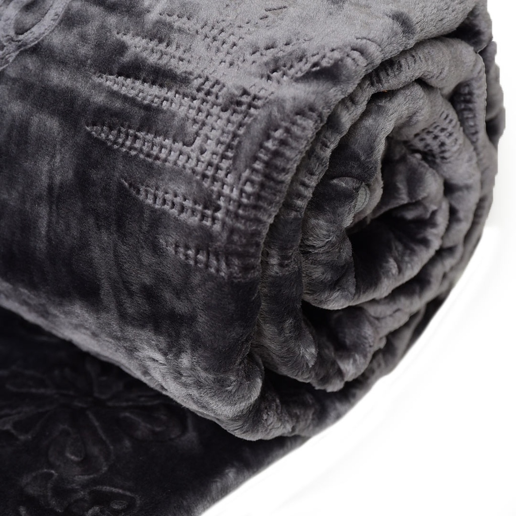 Couverture 1 Places 160/220 Dolce Vita - 3kg-M4 Gris