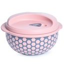 Lot De 3 Thermos Alimentaire Isotherme Pinnacle 0,5/1/2 L Rose