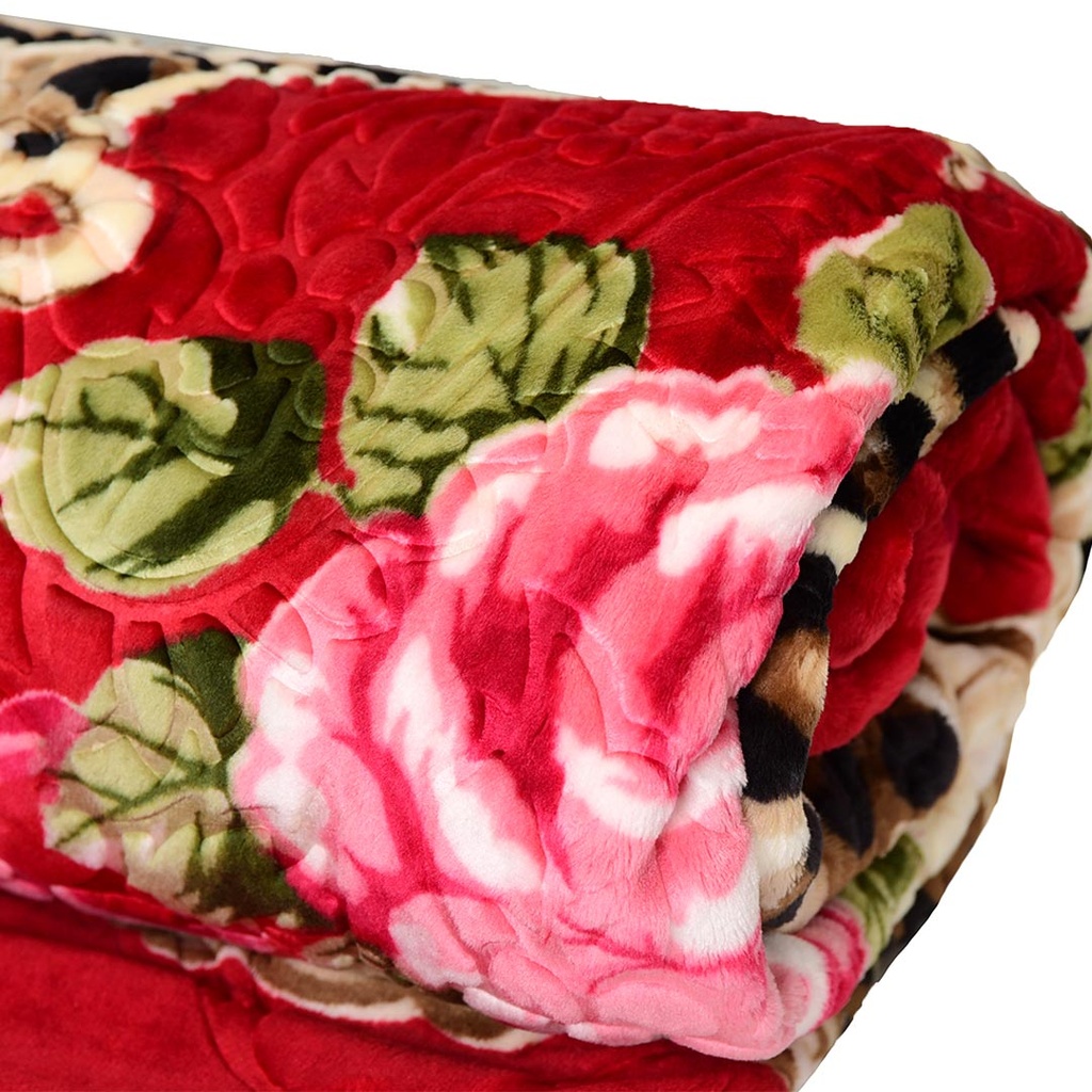 Couverture 2 Places 220/240 Dolce Vita - 4kg-M2 Tigre Rouge