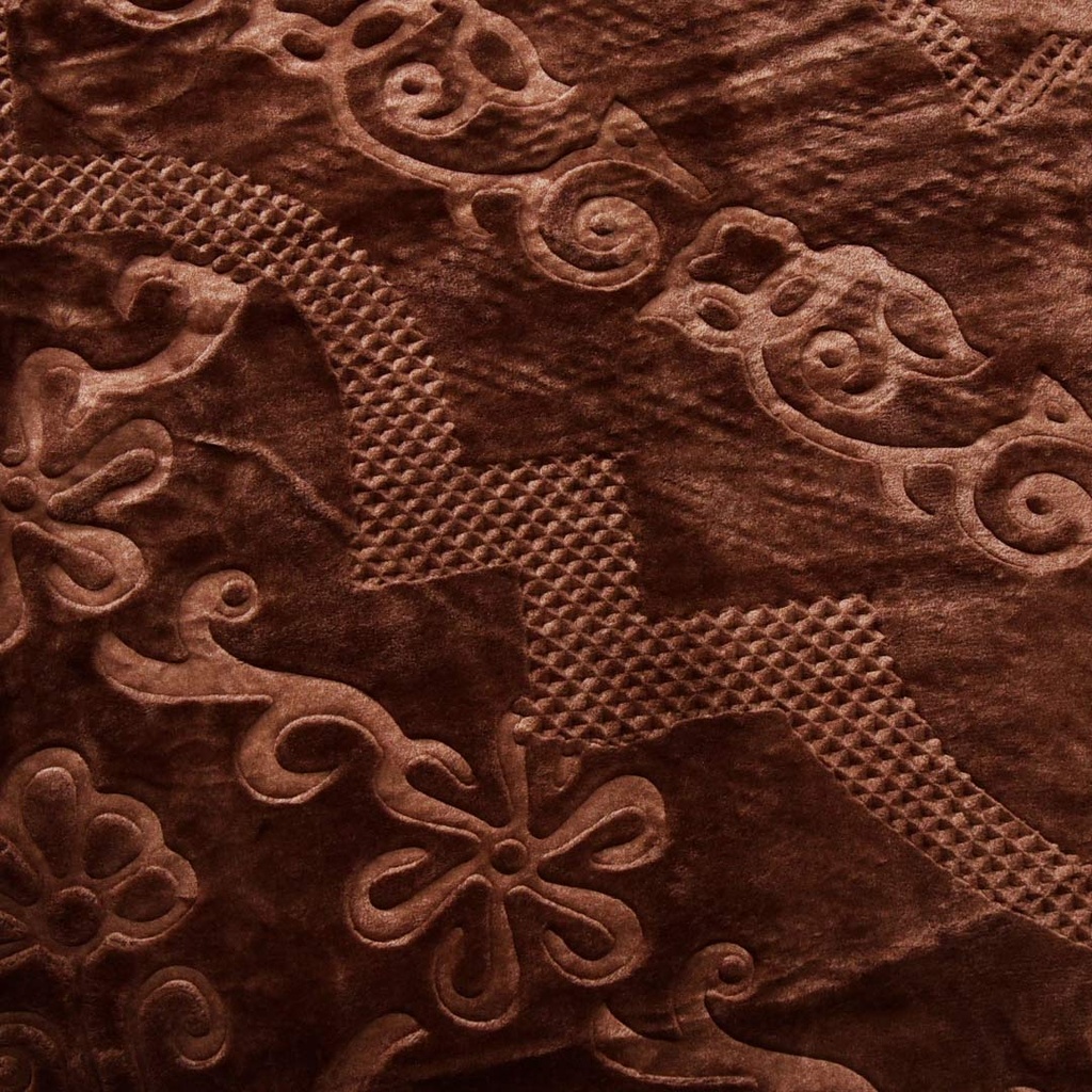 Couverture 2 Places 220/240 Dolce Vita - 4kg-M19 Marron