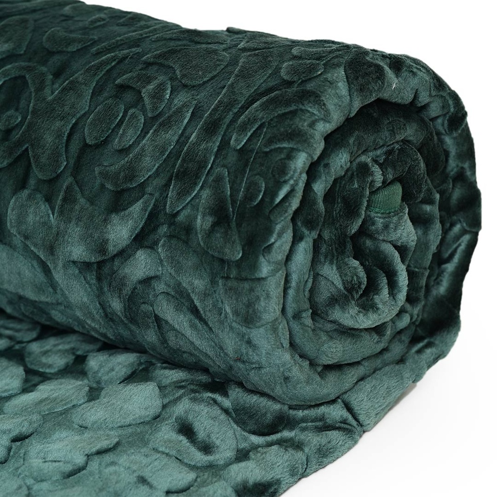 Couverture 2 Places 220/240 Dolce Vita - 4kg-M6 Vert Rotana