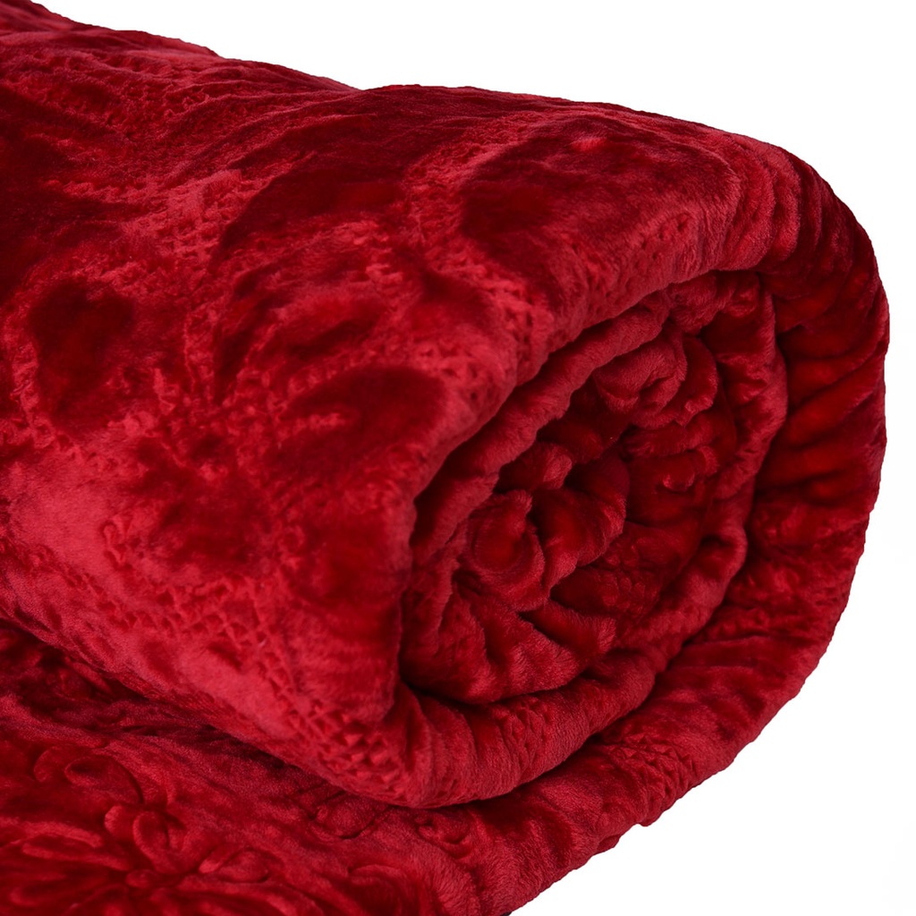 Couverture 2 Places 220/240 Dolce Vita - 4kg-M10 Rouge