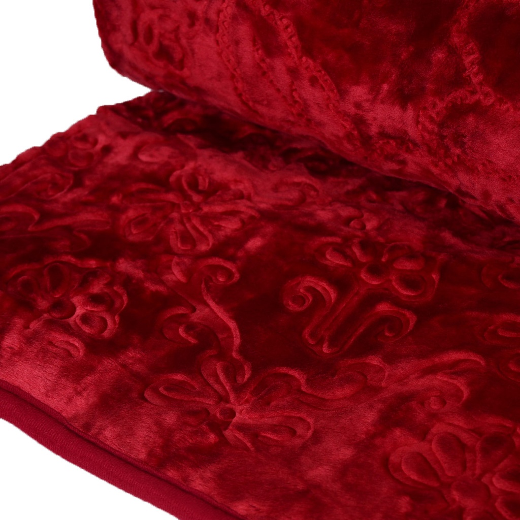 Couverture 2 Places 220/240 Dolce Vita - 4kg-M10 Rouge