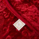 Couverture 2 Places 220/240 Dolce Vita - 4kg-M10 Rouge