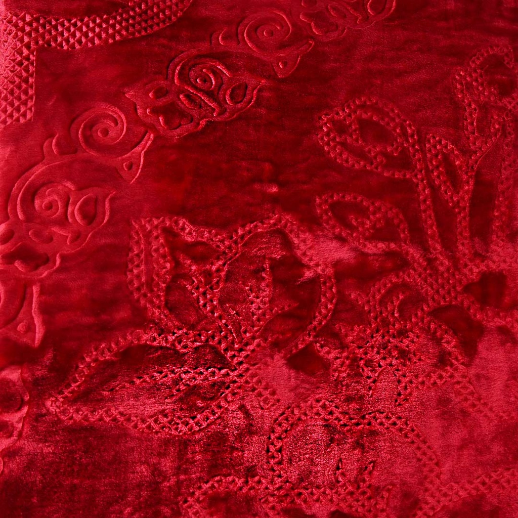 Couverture 2 Places 220/240 Dolce Vita - 4kg-M10 Rouge