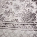 Couverture 2 Places 220/240 Dolce Vita - 4kg-M13 Fleur Gris