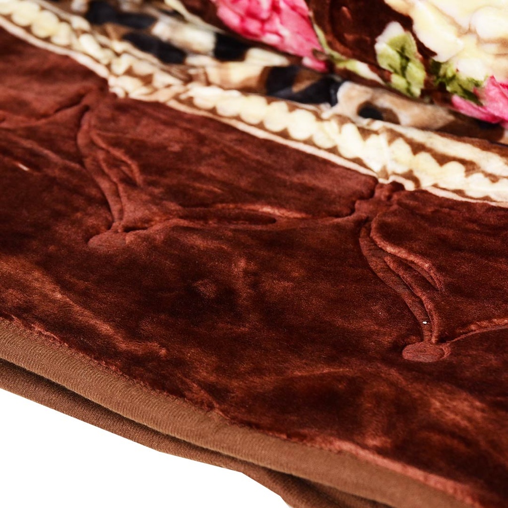 Couverture 2 Places 220/240 Dolce Vita - 4kg-M22 Tigre Marron