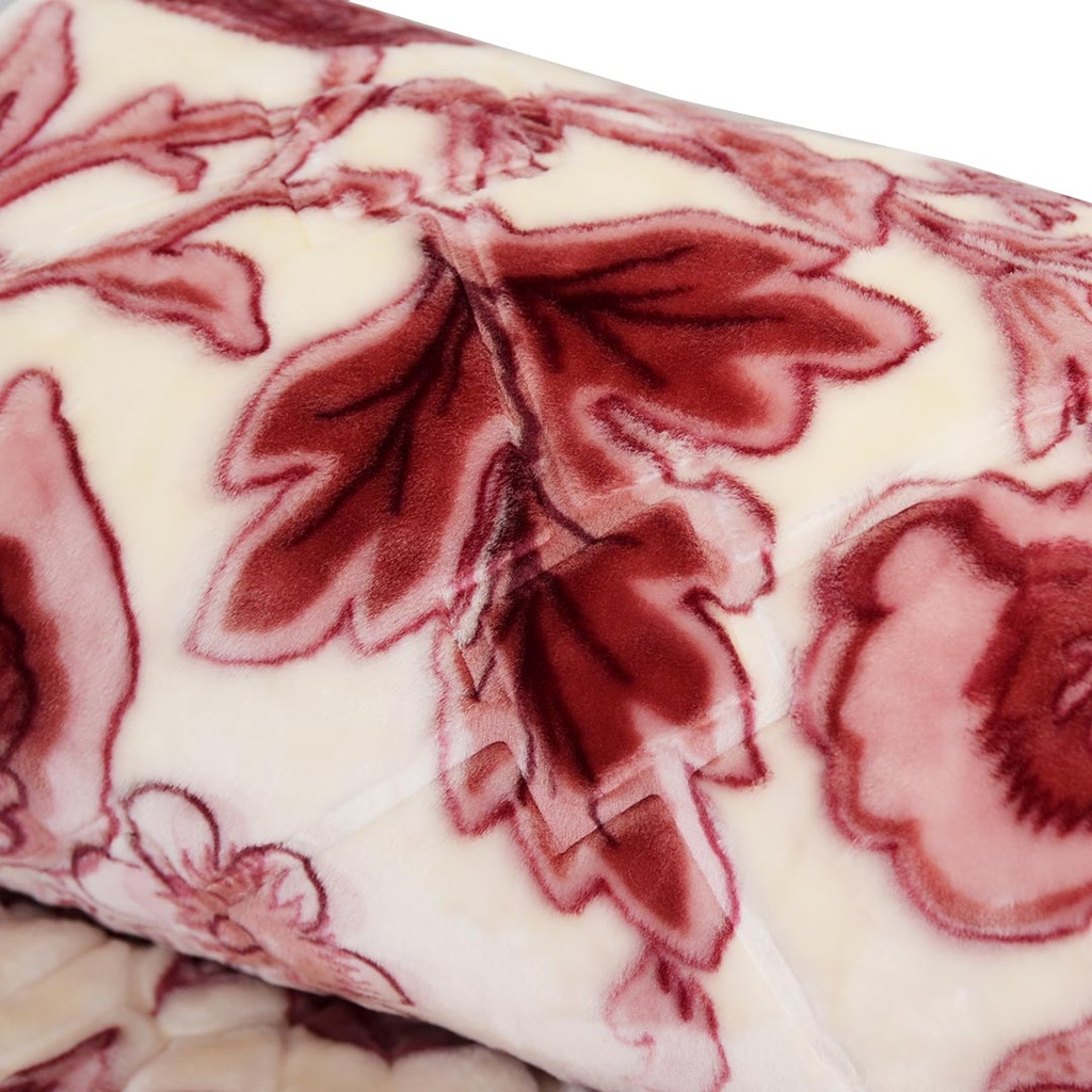 Couverture 2 Places 220/240 Dolce Vita - 4kg-M1 Fleur Rosé