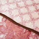Couverture 2 Places 220/240 Dolce Vita - 4kg-M1 Fleur Rosé