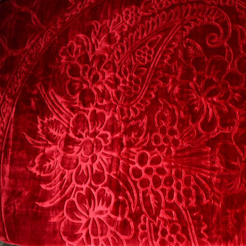 Couverture 2 Places 220/240 Dolce Vita -M5 Rouge