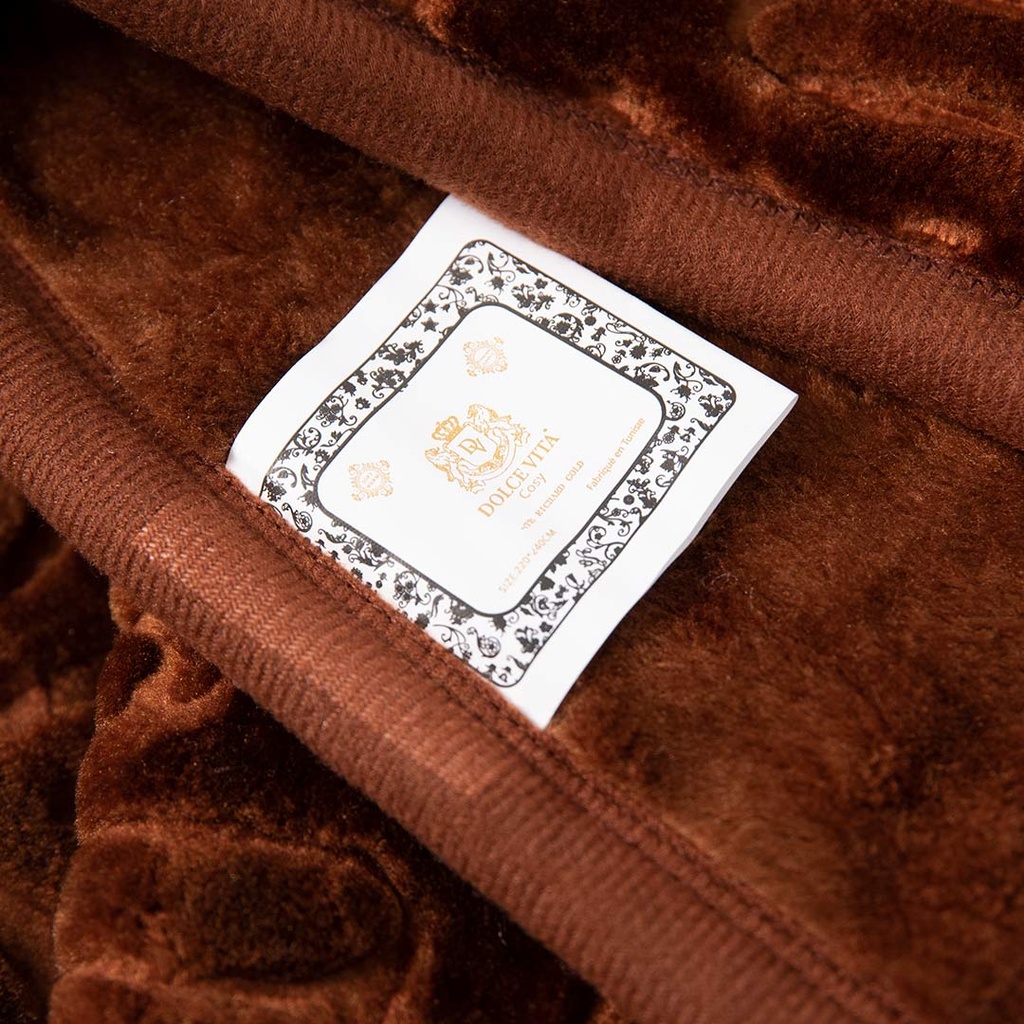 Couverture 2 Places 220/240 Dolce Vita -M3 Miel