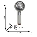 Rasoir à Peluches Rechargeable RAF 5w Blanc