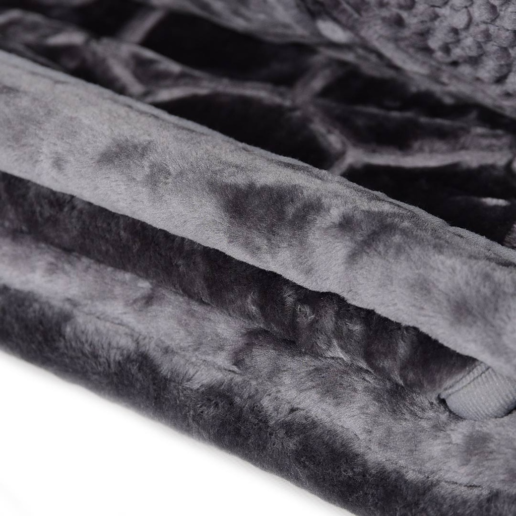 Couverture 2 Places 220/240 Dolce Vita -M7 Gris