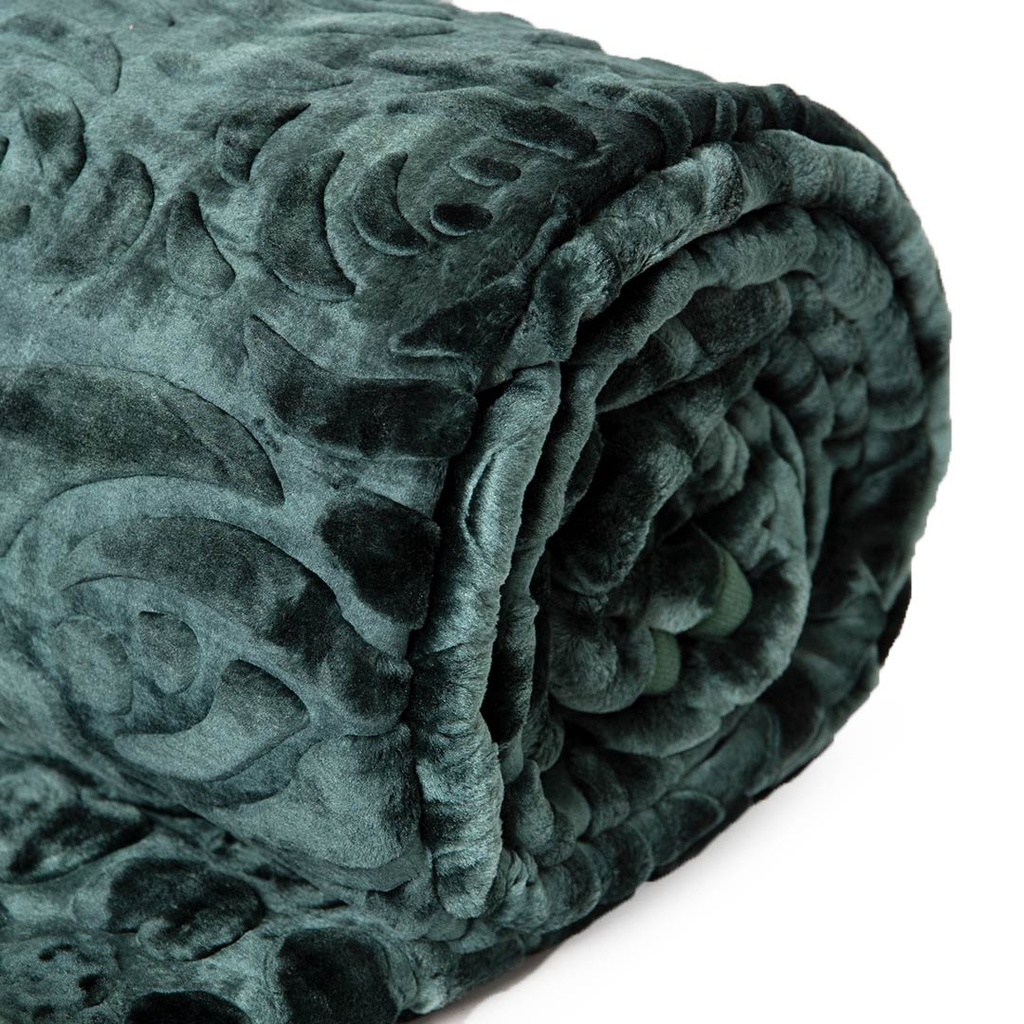 Couverture 2 Places 220/240 Dolce Vita -M9 Vert