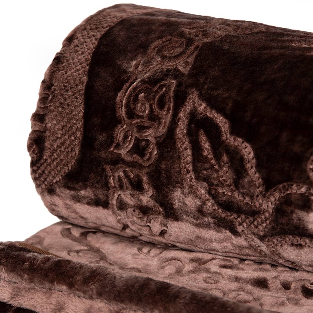 Couverture 2 Places 220/240 Dolce Vita -M2 Marron