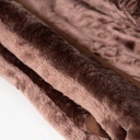 Couverture 2 Places 220/240 Dolce Vita -M2 Marron