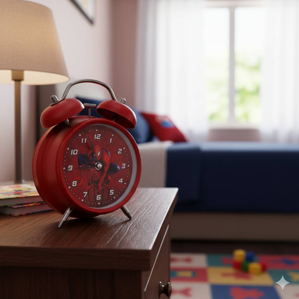 Horloge Réveil Spiderman - M3