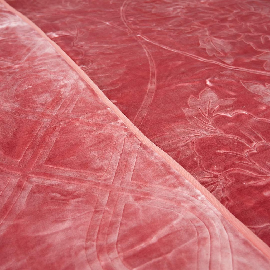 Couverture 2 Places 220/240 Dolce Vita -M10 Rosé