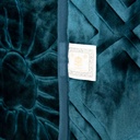 Couverture 2 Places 220/240 Dolce Vita -M13 Turquoise