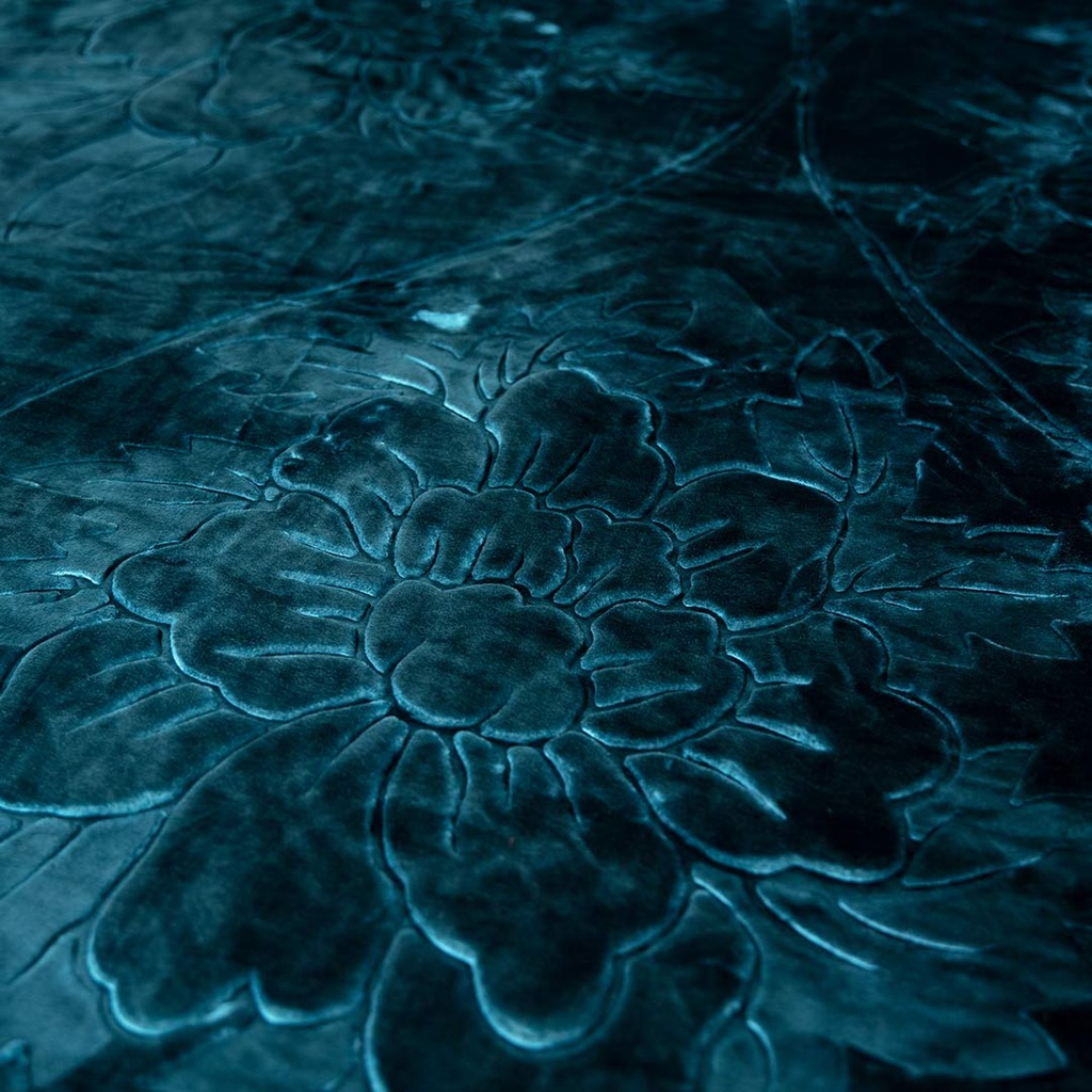 Couverture 2 Places 220/240 Dolce Vita -M13 Turquoise