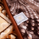 Couverture 2 Places 220/240 Dolce Vita -M9 Tigre Bleu