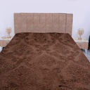 Couverture 2 Places 220/240 Dolce Vita Doubles Faces -M1 Marron