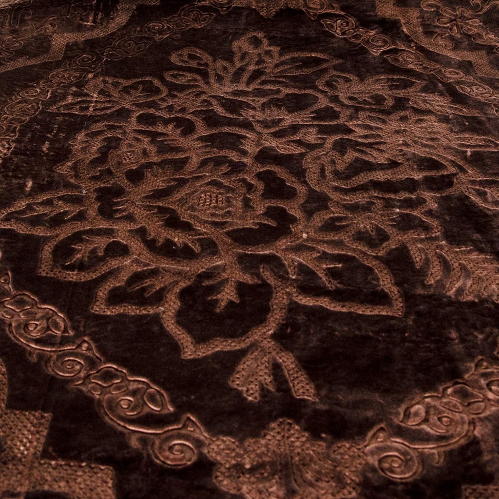 Couverture 2 Places 220/240 Dolce Vita Doubles Faces -M1 Marron