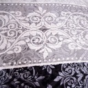 Couverture 2 Places 220/240 Dolce Vita Doubles Faces -M14 Pointé Gris